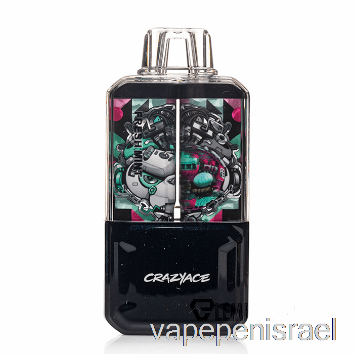 חד פעמי Vape Israel Crazyace B15000 מנטה טרייה חד פעמית